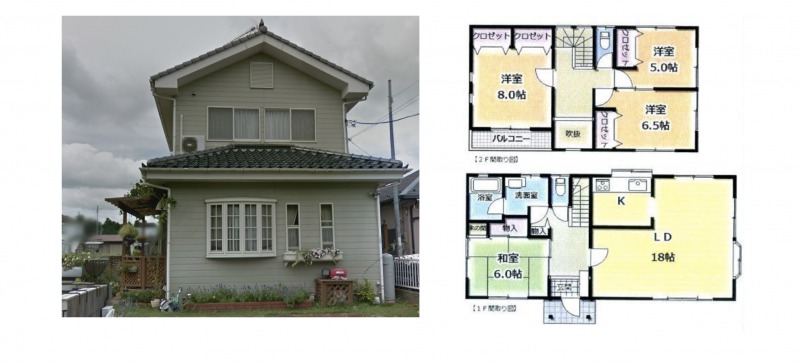 戸建て外観＆間取り