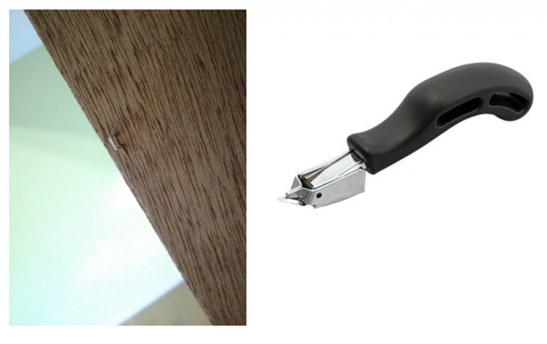 ステープル抜き