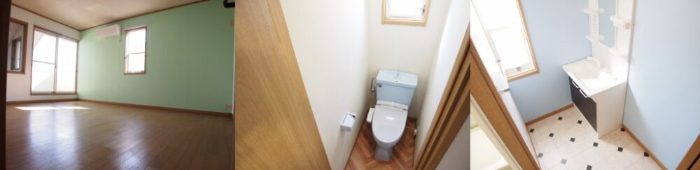 クロスの綺麗な家