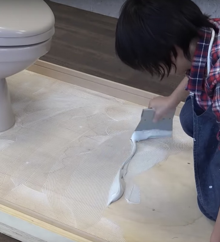 クッションフロアとボンド