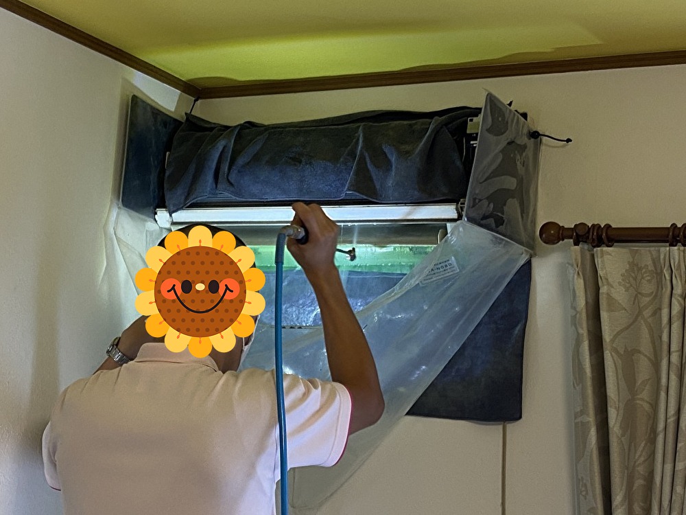 エアコンの洗浄2