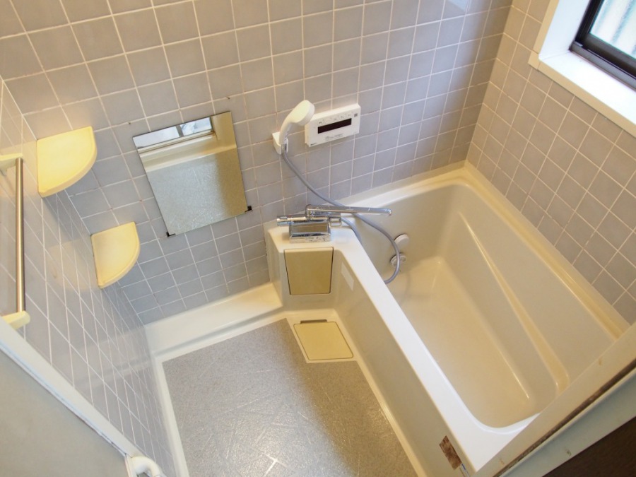 水栓交換後の写真（デッキタイプ）