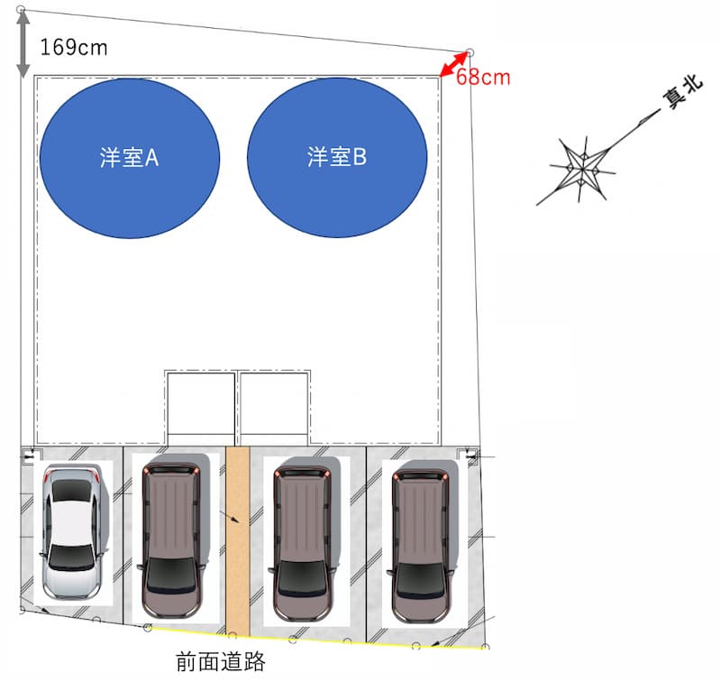 アパート配置