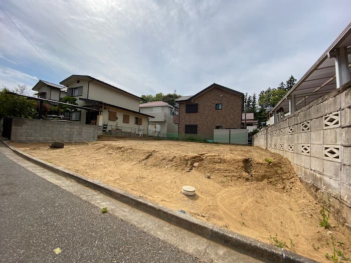 土地の写真(内見時)