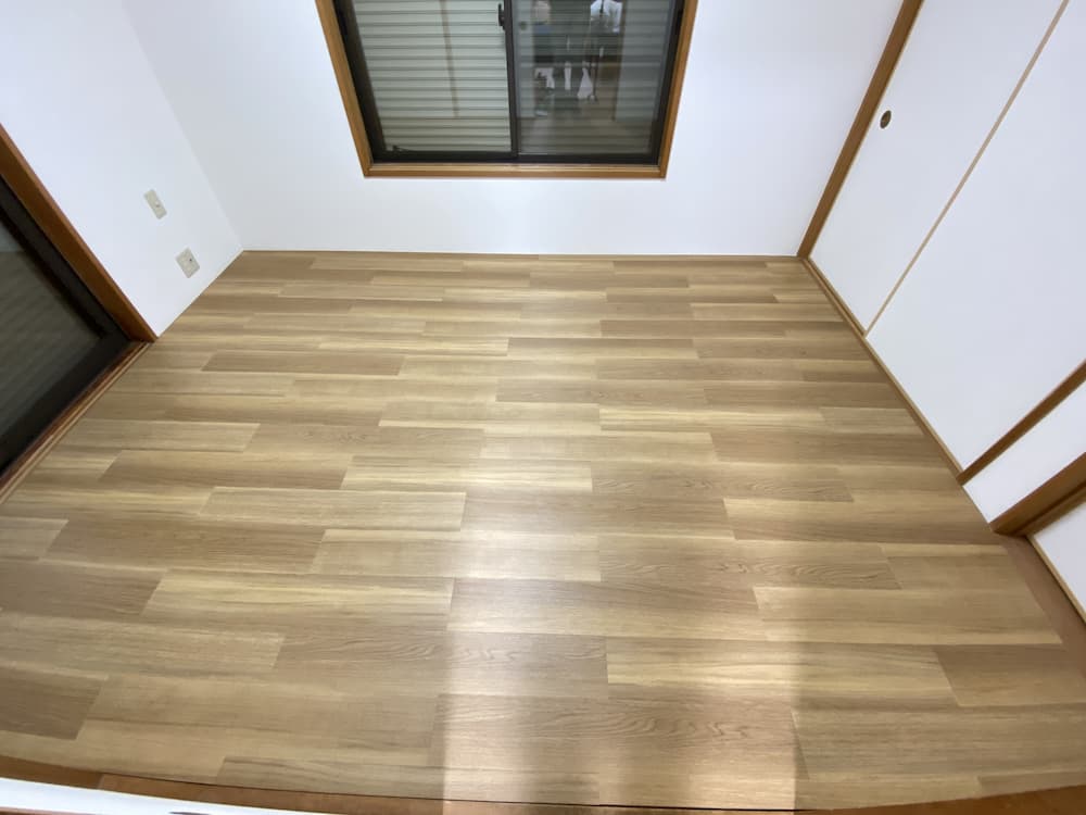 完成したお部屋