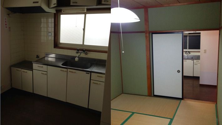 キッチンと居室