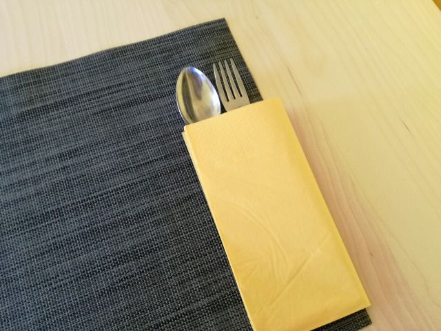 ペーパーナプキンセッティング