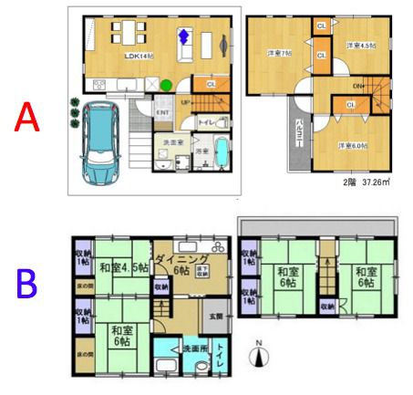 間取り例 間取り例